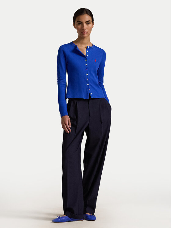 Polo Ralph Lauren Polo Ralph Lauren Kardigan 211941175007 Plava Slim Fit