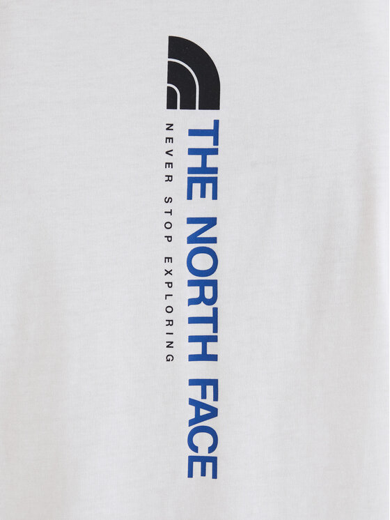 The North Face The North Face T-shirt Vertical NF0A8GV1 Bianco Regular Fit