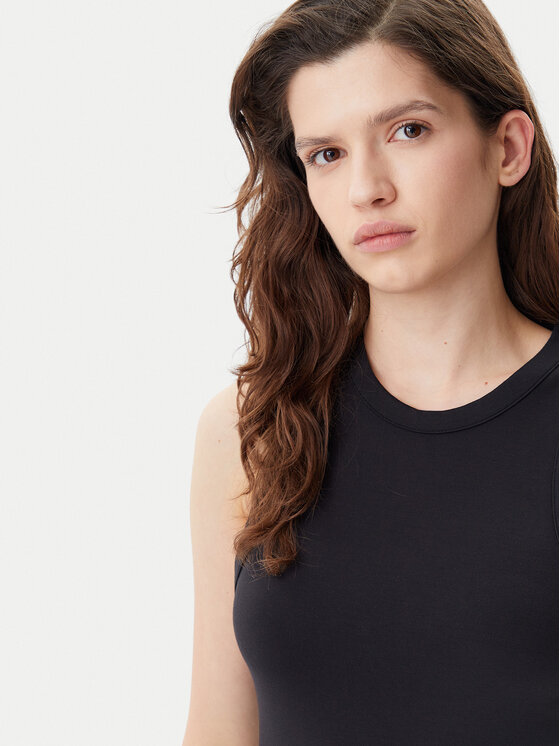Calvin Klein Jeans Calvin Klein Jeans Každodenní šaty Milano J20J225292 Černá Slim Fit
