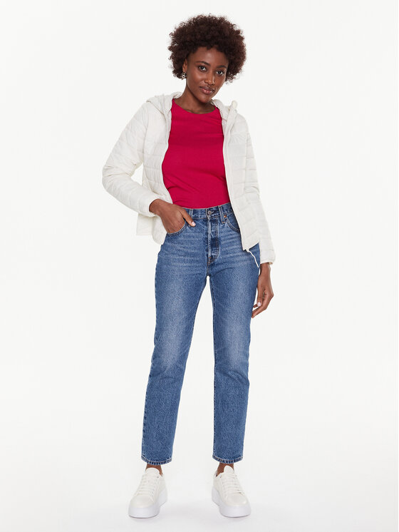United Colors Of Benetton Giubbotto piumino 2TWDDN024 cru Regular