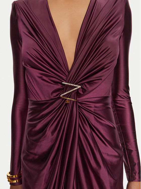 Elisabetta Franchi Elisabetta Franchi Abendkleid AB-729-47E2-V700 Dunkelrot Regular Fit