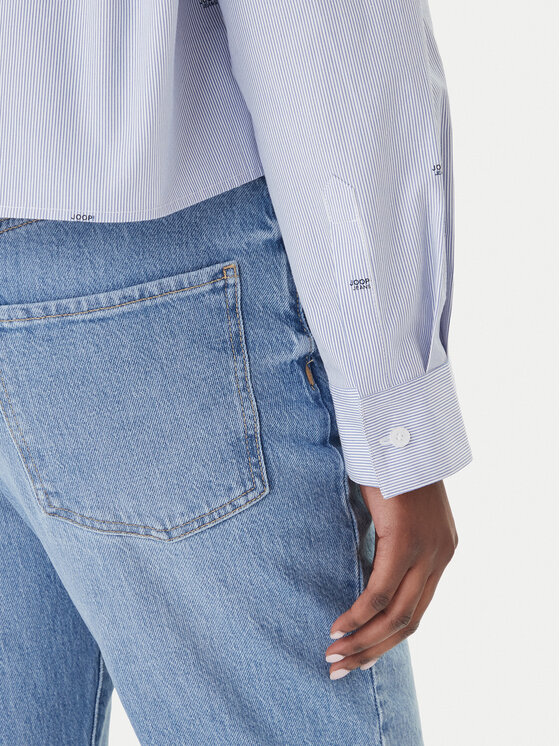 JOOP! Jeans JOOP! Jeans Srajca Basima 10019224 30101901 Modra Oversize