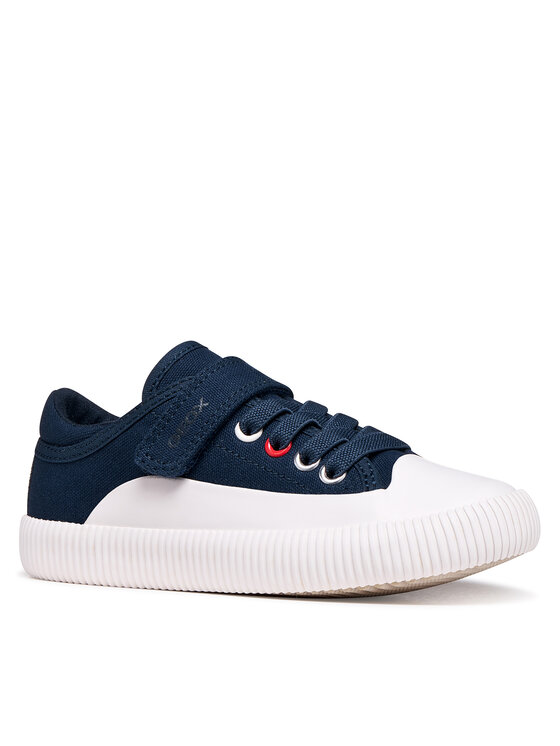 Geox Geox Plátěnky J Tippeste Boy J65N4B 00010 C4211 S Tmavomodrá