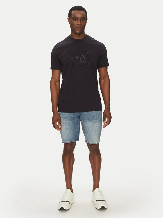 Armani Exchange Armani Exchange T-Shirt XM000358 AF10364 UB101 Granatowy Regular Fit