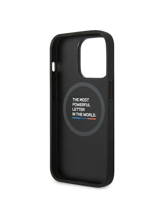 BMW Motorsport BMW Motorsport Etui na telefon iPhone 14 Pro Max Czarny