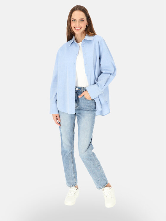 L’AF L’AF Koszula Keri Niebieski Regular Fit