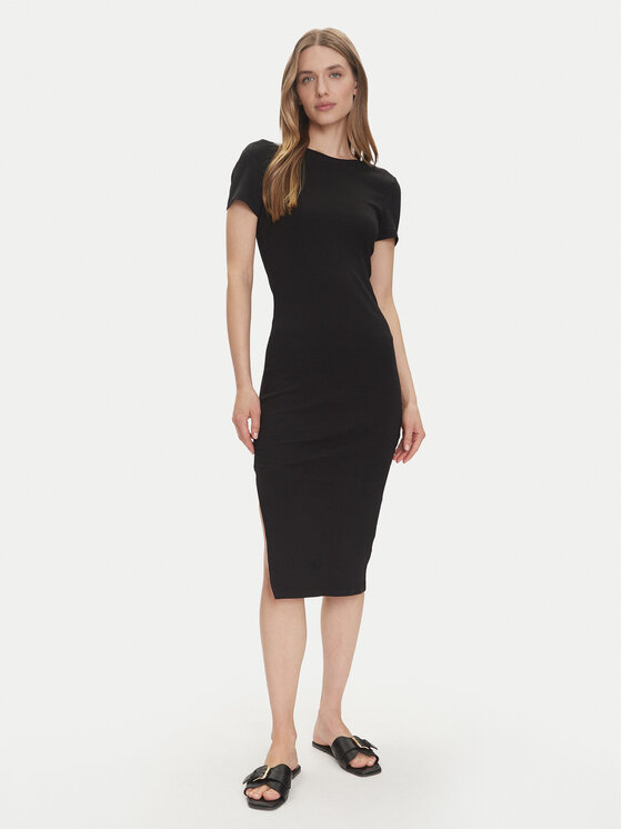 ONLY Každodenné šaty Belfast 15348755 Čierna Slim Fit