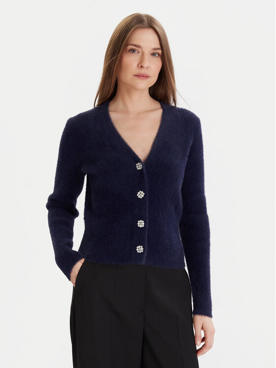 Morgan Morgan Cardigan 252-MCLEMI Blu scuro Regular Fit