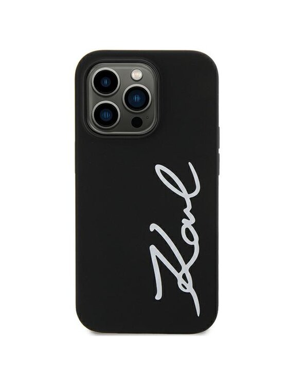 Etui na telefon KARL LAGERFELD, Czarne, iPhone 11