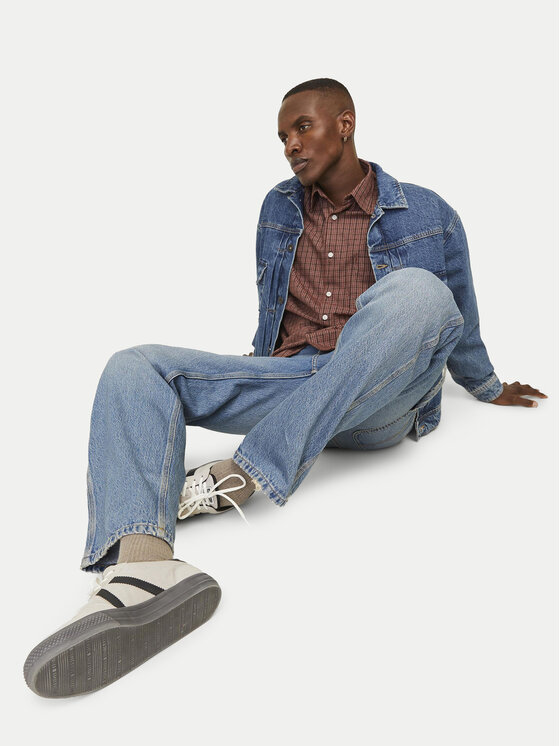 Jack&Jones Jack&Jones Jeans hlače Eddie 12261926 Modra Loose Fit