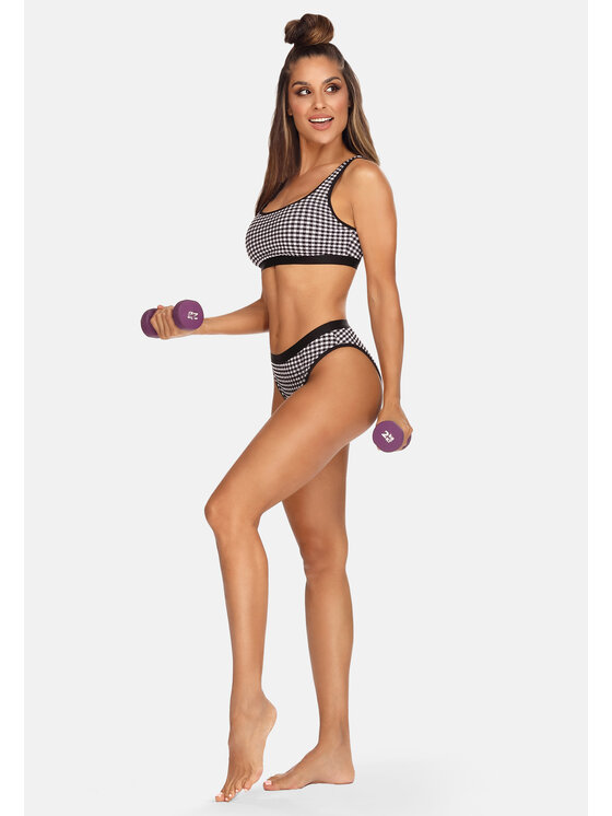 Feba Feba Bikini pezzo sopra FLG11 Nero