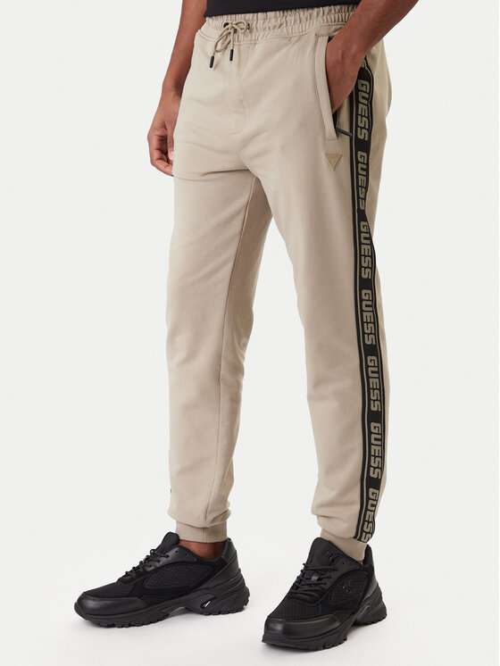 Guess Guess Pantaloni trening Z2YB19 K6ZS1 Bej Regular Fit
