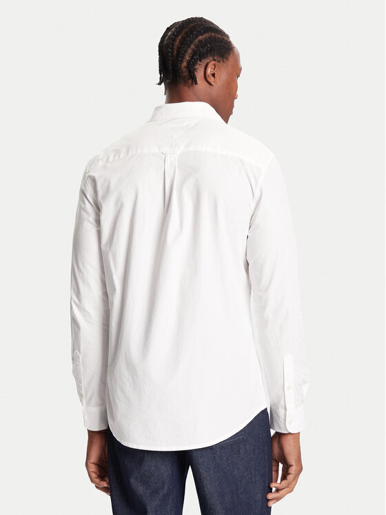 Tommy Jeans Tommy Jeans Πουκάμισο DM0DM22026 Λευκό Regular Fit