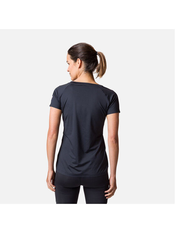 Rossignol Rossignol T-Shirt W Tech Light Tee Czarny Regular Fit