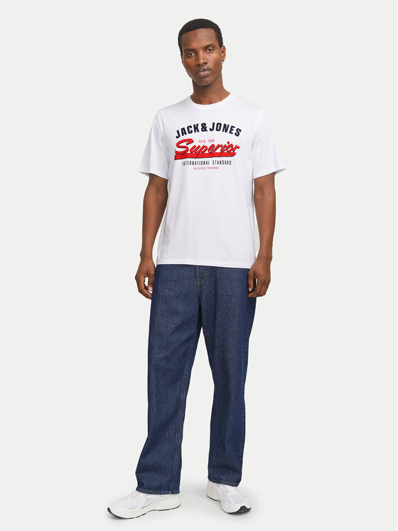 Jack&Jones Jack&Jones T-shirt Logo 12268267 Bijela Standard Fit