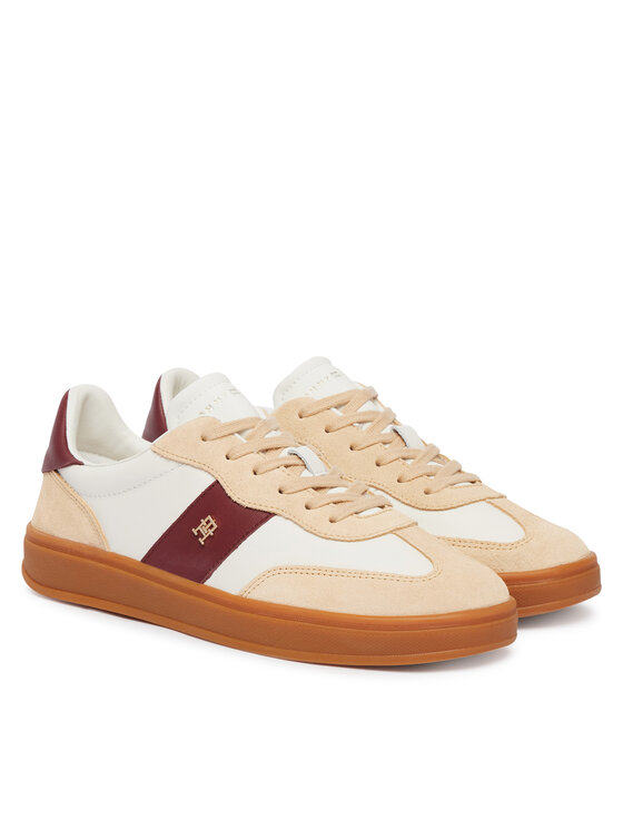 Tommy Hilfiger Tommy Hilfiger Сникърси Premium Heritage FW0FW09497 Бежов