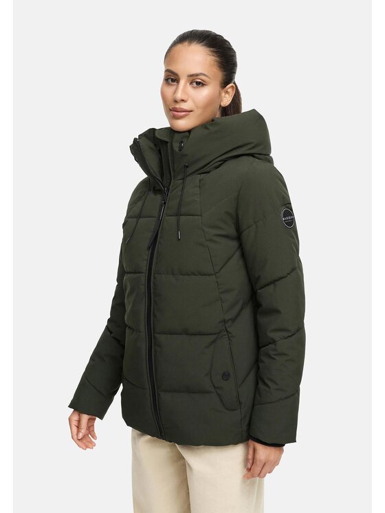 Marikoo Marikoo Kurtka zimowa Kuscheltatze Zielony Regular Fit