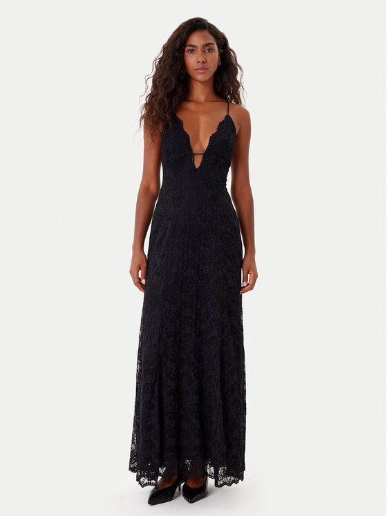 Bardot Bardot Estélyi ruha Sabrine Lace 60060DB Fekete Regular Fit