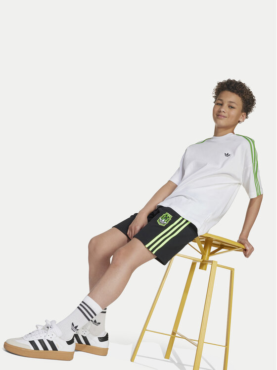 adidas adidas Тишърт Minecraft JW7750 Бял Loose Fit