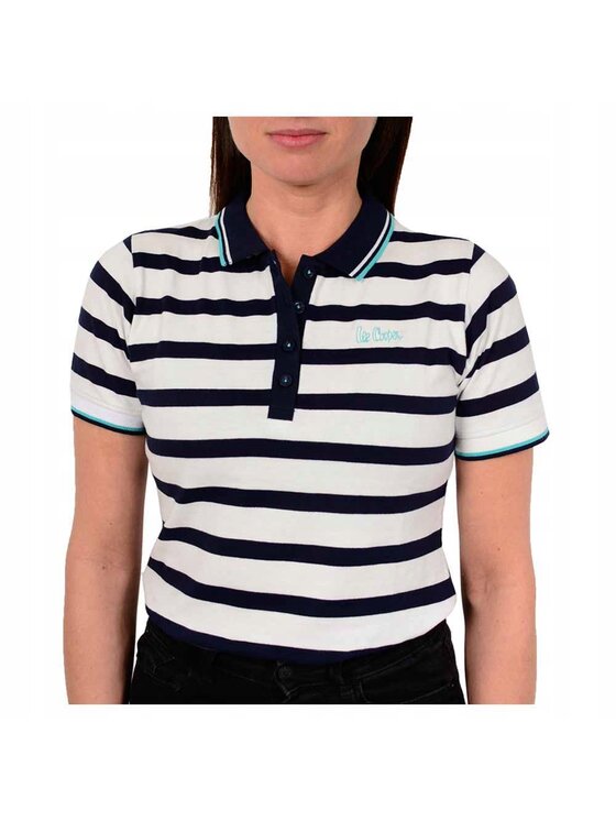 Lee Cooper Lee Cooper T-Shirt ADA Biały Comfortable Fit