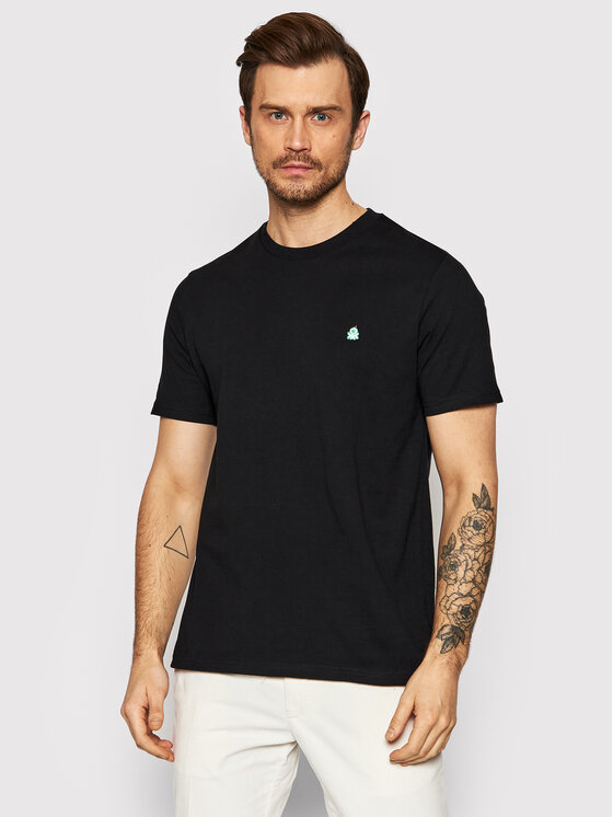 United Colors Of Benetton United Colors Of Benetton T-krekls 3MI5J1AF7 Melns Regular Fit