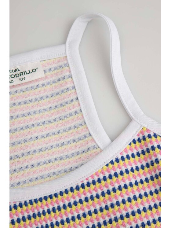 Coccodrillo Coccodrillo Tank top WC6143303WGJ-001 Kolorowy Regular Fit