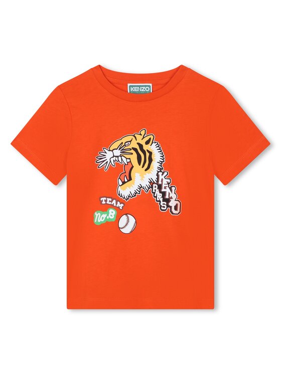 Kenzo T shirt 38981 8267 Arancione Regular Fit Modivo