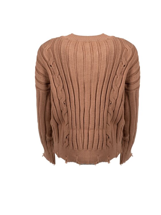PINKO PINKO Πουλόβερ 1G18K3 A05Z Μπεζ Regular Fit