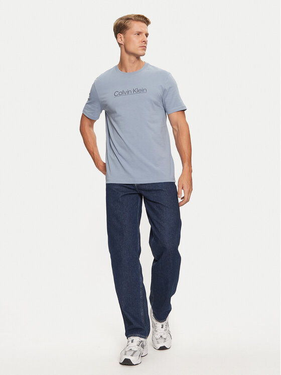 Calvin Klein Calvin Klein Tricou K10K113587 Albastru Regular Fit