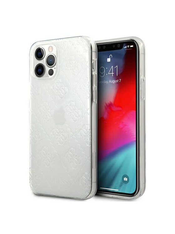 Etui na telefon Guess, Przezroczysty, iPhone 12 Pro Max