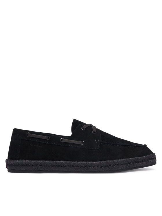 Calvin Klein Espadrile Espadrille Hybrid Boat Su HM0HM02174 Negru