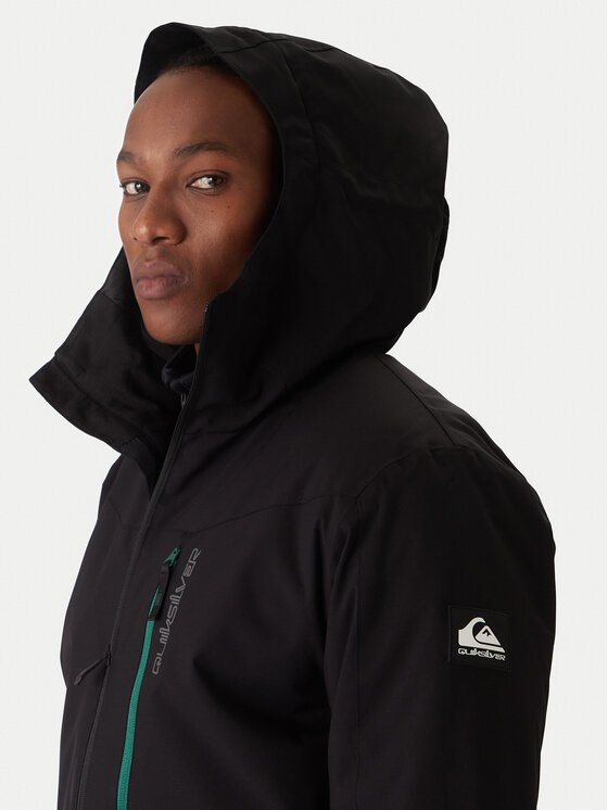 Quiksilver Quiksilver Geacă pentru snowboard Titano JK EQYTJ03513 Negru Relaxed Fit