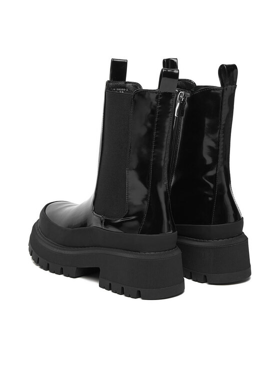 DeeZee DeeZee Čizme 58089-2 Crna
