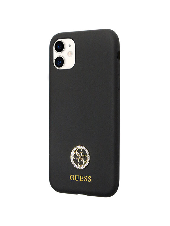 Guess Guess Etui na telefon iPhone 11 Czarny
