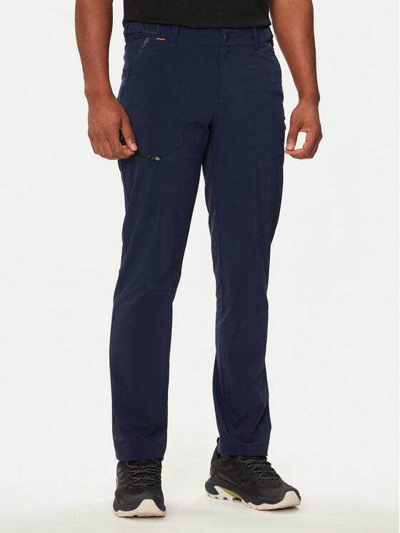 Mammut Outdoorové nohavice Runbold 1022-01670 Tmavomodrá Athletic Fit
