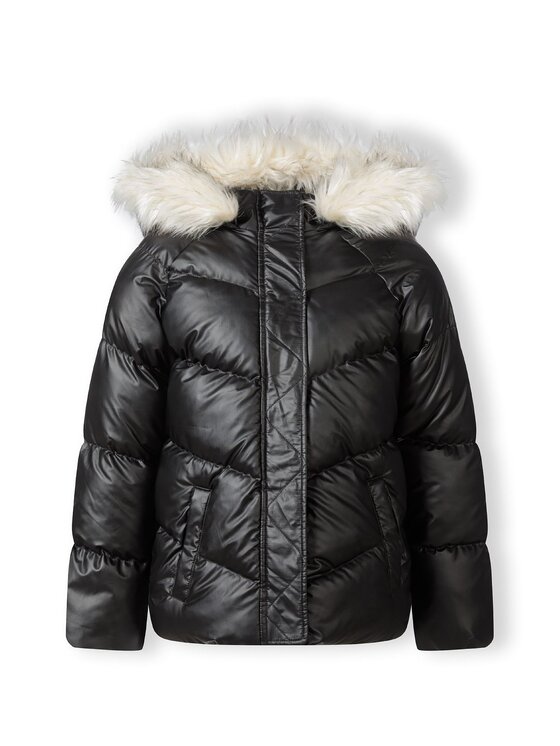 MINOTI MINOTI Kurtka zimowa 20coat50 Czarny Regular Fit