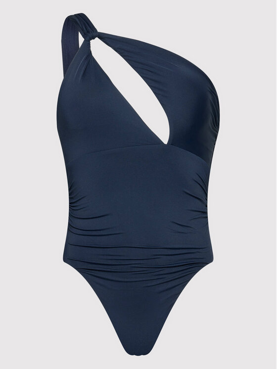 Seafolly Seafolly Női fürdőruha One Shoulder 10887-942 Sötétkék
