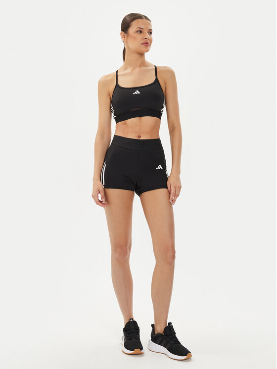 adidas adidas Sporta šorti Hyperglam IN9299 Melns Slim Fit