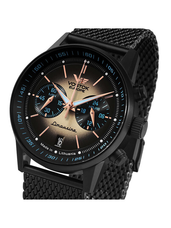 Vostok Europe Vostok Europe Zegarek VK64-560C691B Czarny