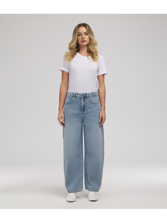 Lee Cooper Lee Cooper Jeansy JEANS D MARIA 3307 LIGHT WASH Niebieski Regular Fit