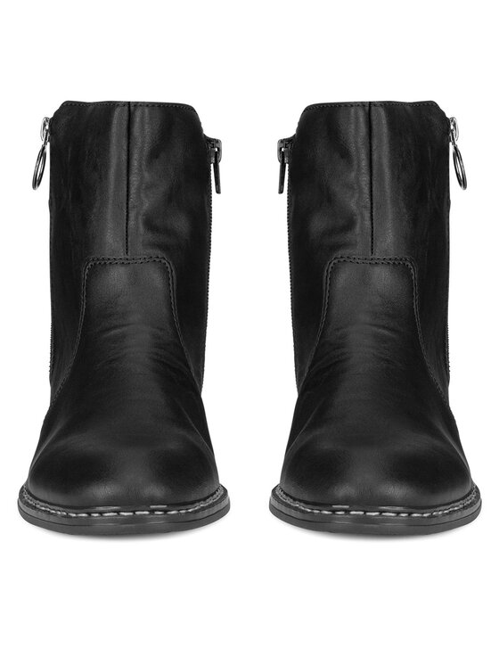Rieker Rieker Botine 73450-00 Negru