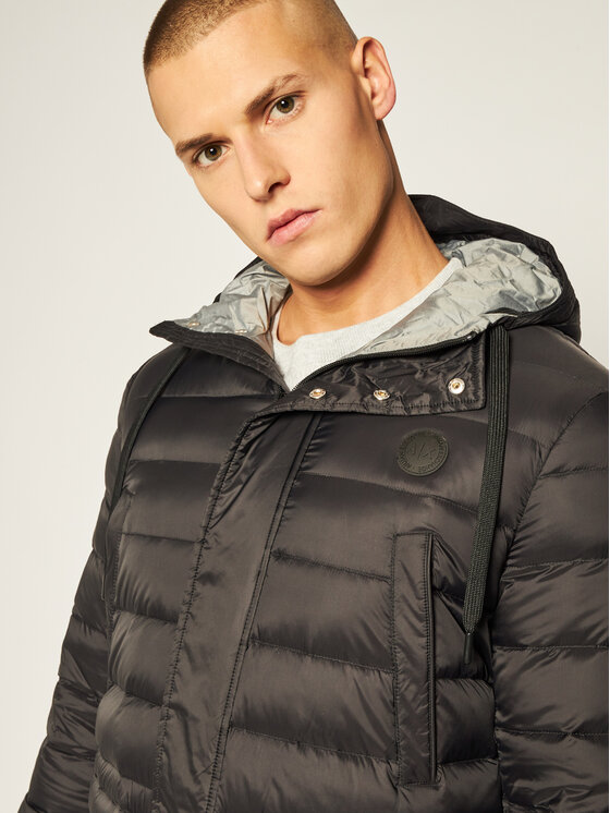 Armani Exchange Armani Exchange Vatovaná bunda 8NZL02 ZNW3Z 1200 Černá Regular Fit