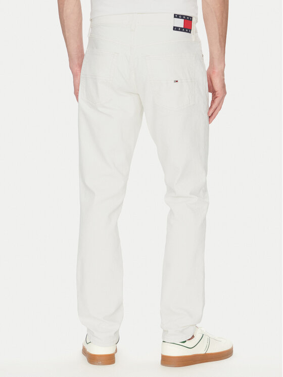 Tommy Jeans Tommy Jeans Jeans hlače DM0DM20980 Bela Slim Fit