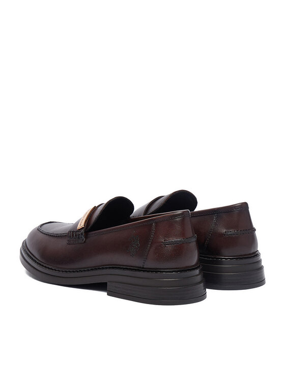 U.S. Polo Assn. U.S. Polo Assn. Loaferek EO-ALYA001W/6L1 Sötétbarna