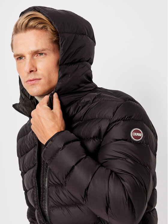 Colmar Colmar Пухено яке E-Concrete 1249 9WY Черен Regular Fit