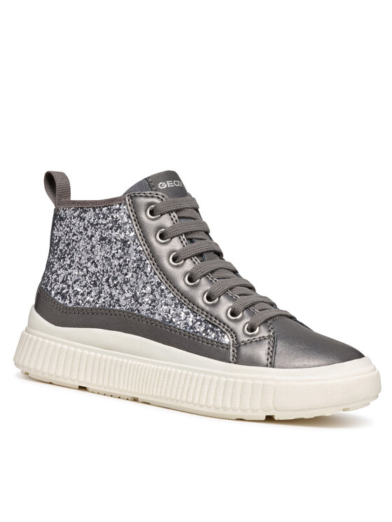 Geox Geox Tenisice J Laquinny Girl J46M3D 0EWNF C1009 S Srebrna
