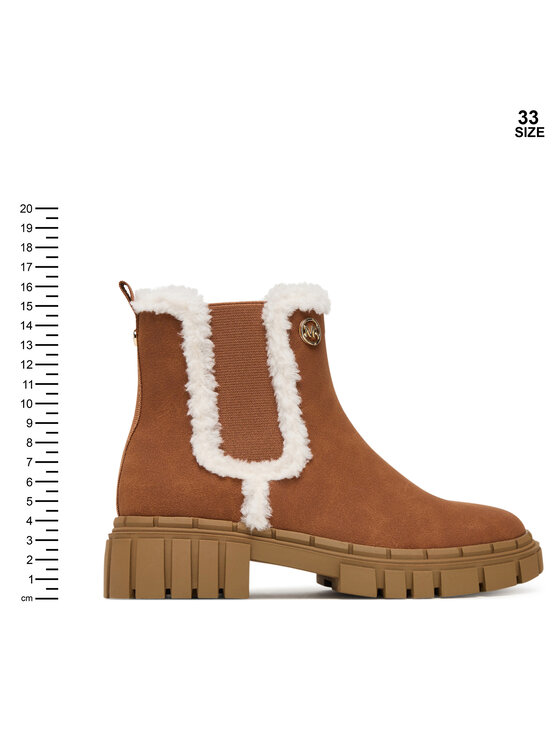MICHAEL Michael Kors MICHAEL Michael Kors Polokozačky MK02655220 Hnědá