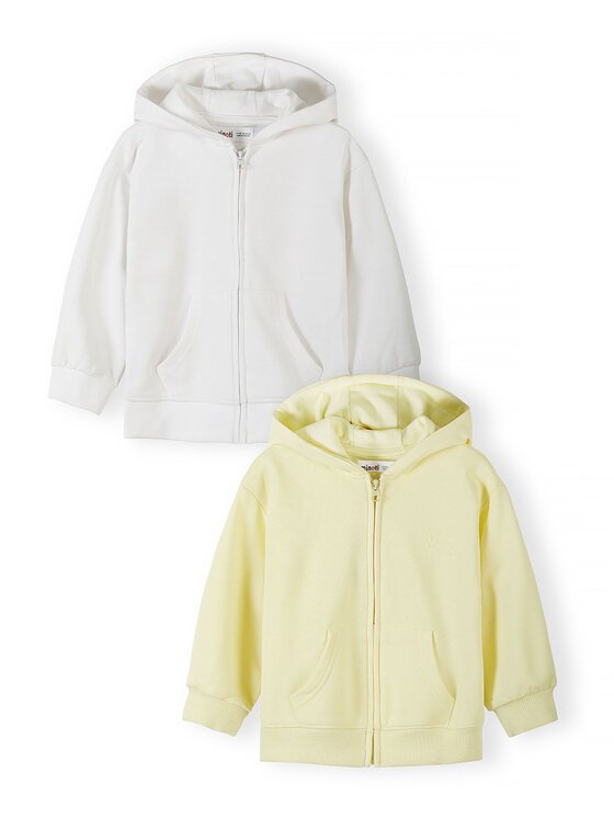 minoti minoti Bluza 30FLEECE109 Żółty Regular Fit