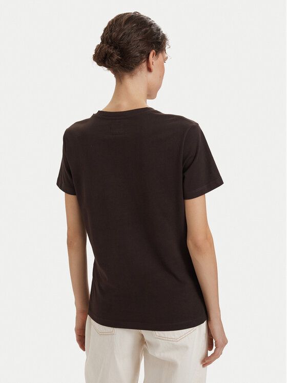 Beverly Hills Polo Club Beverly Hills Polo Club Футболка P-SS26W-TS5165187 Темно-коричневий Regular Fit