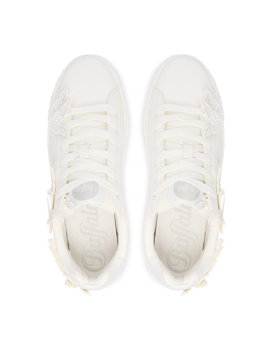 Buffalo Buffalo Sneakersy Paired Butterfly 1636733 Biały